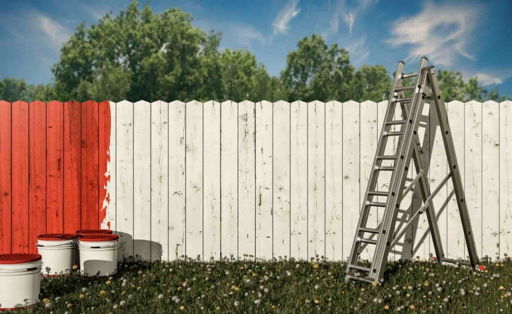 Fence Staining or Painting Services MN